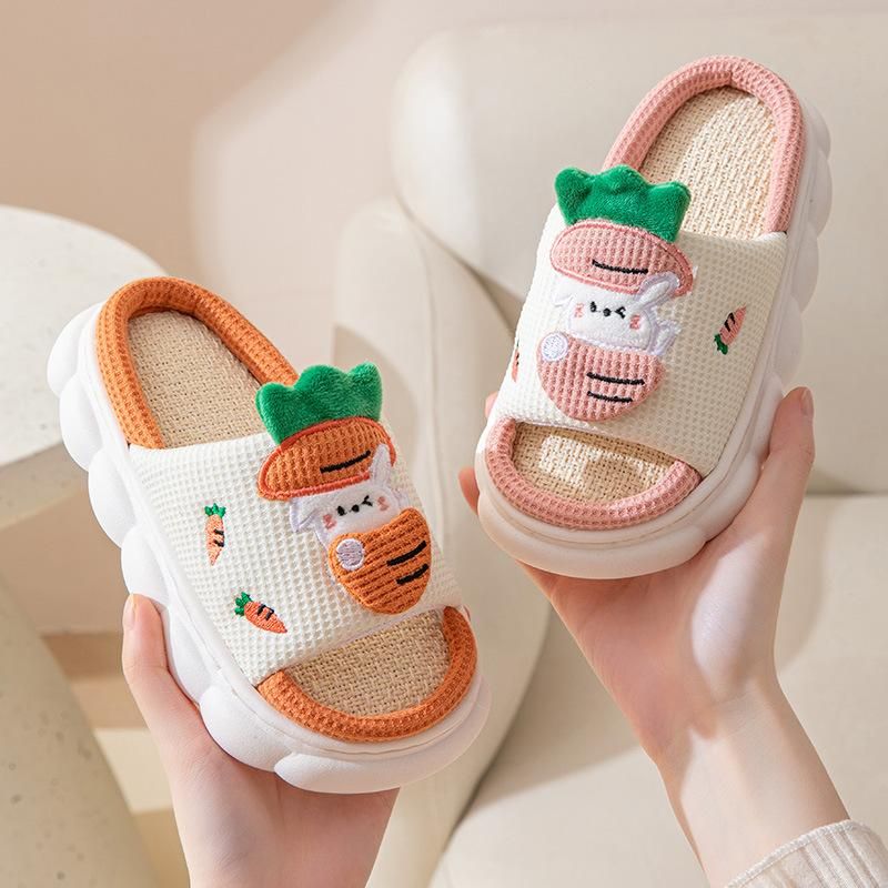 Linen Slippers For Boys, Linen Slippers For Girls,Children's Shoes