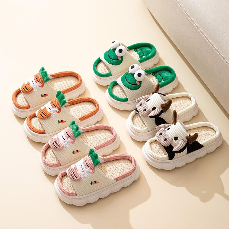 Linen Slippers For Boys, Linen Slippers For Girls,Children's Shoes