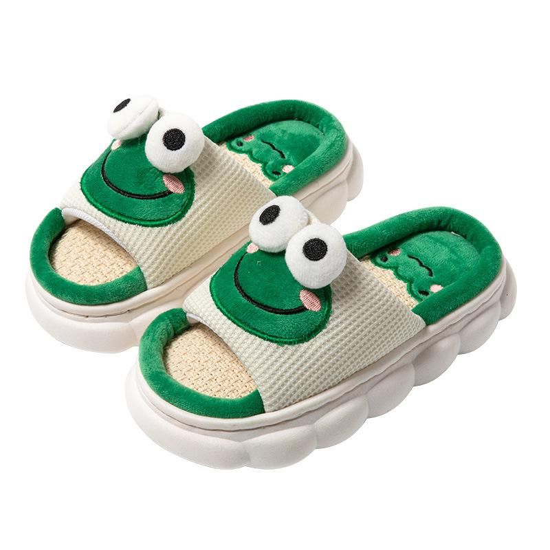 Linen Slippers For Boys, Linen Slippers For Girls,Children's Shoes