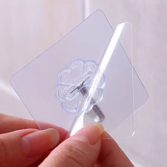 12pcs Strong Adhesive Kitchen Bathroom Wall Hangers