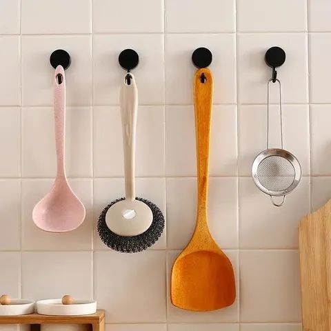 20pcs Adhesive Kitchen Bathroom Wall Bathroom Hangers Hooks
