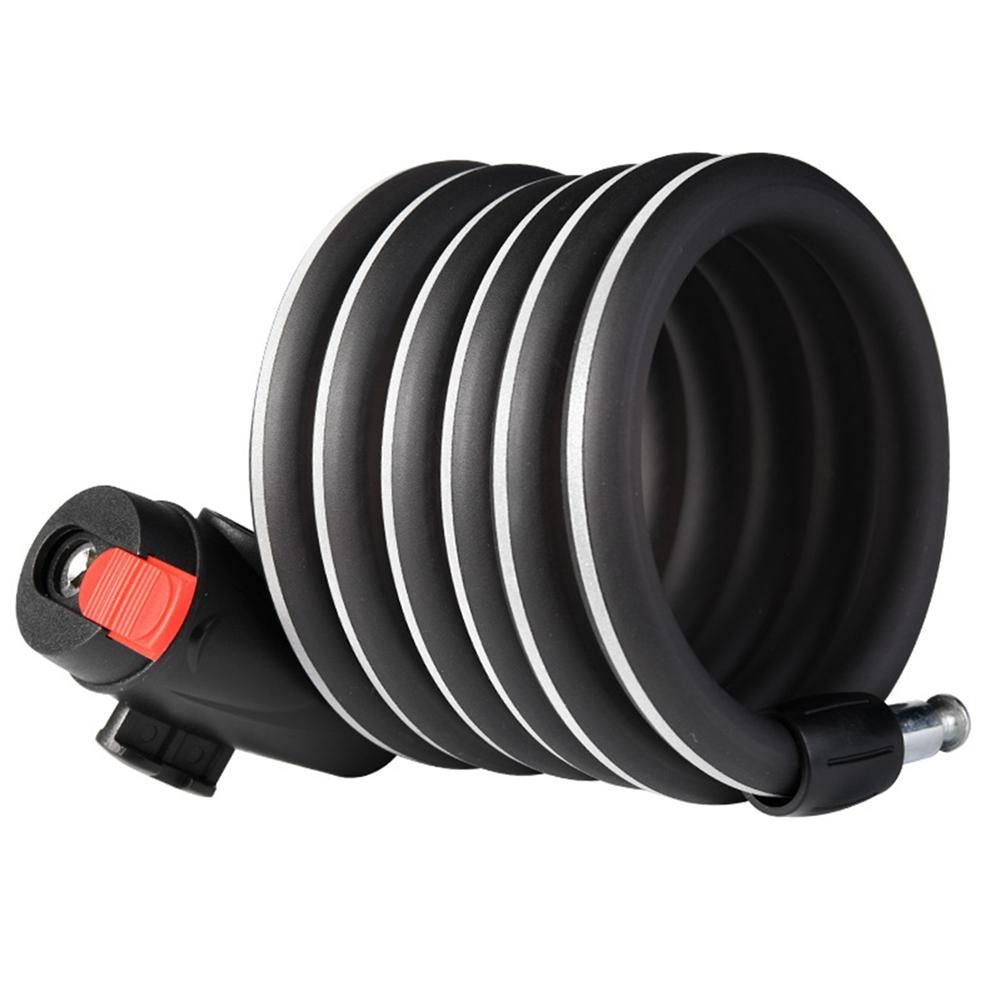 Bike Lock 5 Digit Code Combination Bicycle Security Lock Steel Cable Spiral Bike Cycling Bicycle Lock