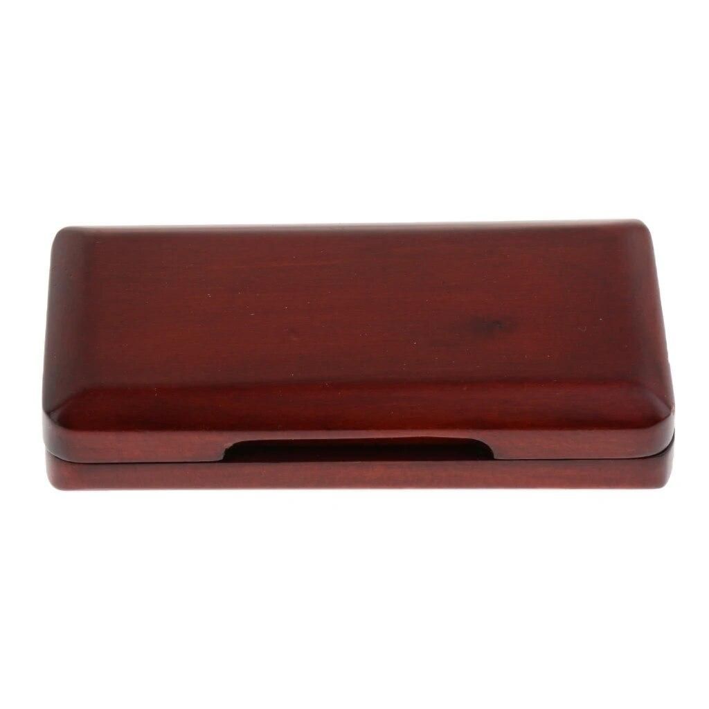 Wooden Oboe Reed Case Holder Box Protector Rosewood Oboe Reed Case for 3pcs 12pcs Reeds Strong Wind Instrument Parts