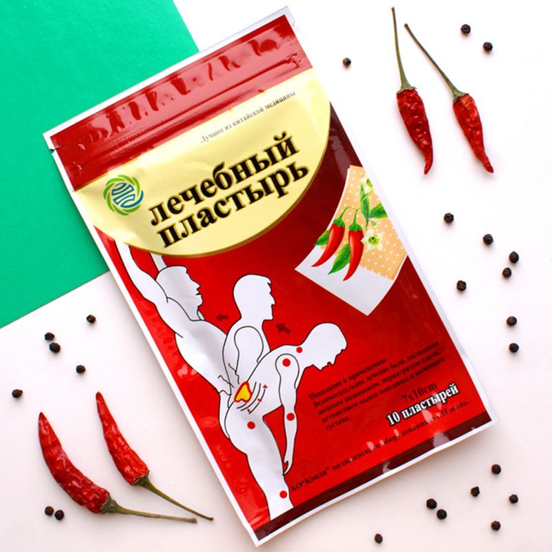 Pieces/Bag Plaster Chinese Medical Patch For 10 Capsicum Porous Joints Patch Relieving Pain Chilli Hot Care KONGDY Pain Health