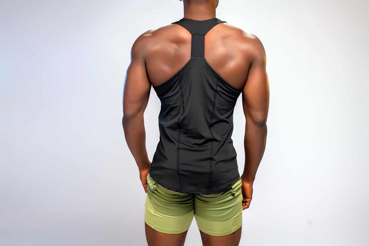 Men's Training Tank Top - Black
