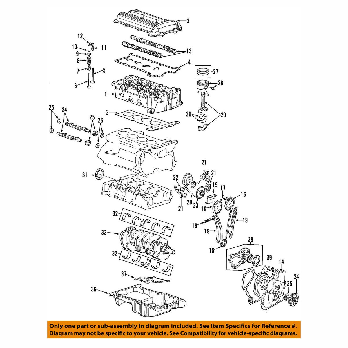 12598014 Valve Cover Gasket