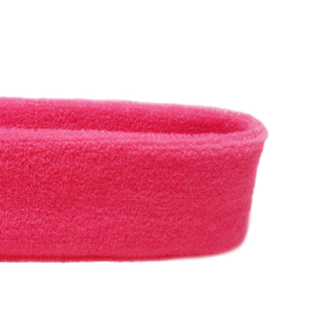Sweatbands Stretchable Towel Hair Band SPA Headband For Salon Red