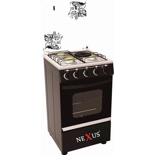 4-Burner Gas Cooker -NX-5055B (3 + 1) - Black