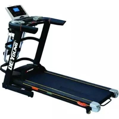 De Young 3hp Treadmill With Massager - Mp3 & Auto Incline