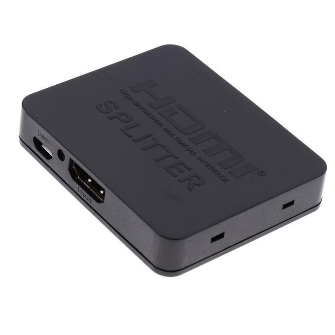 1080P 3D Mini 2Port HDMI Splitter Switcher 1 In 2 Out Distributor