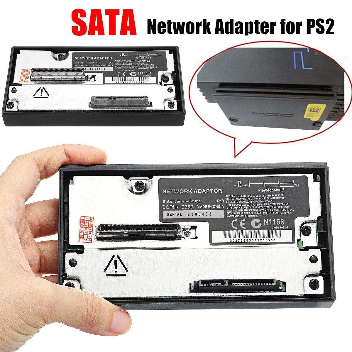 SATA Network Interface HDD Adapter Hard Disk FOR Sony PS2 Playstation 2 US