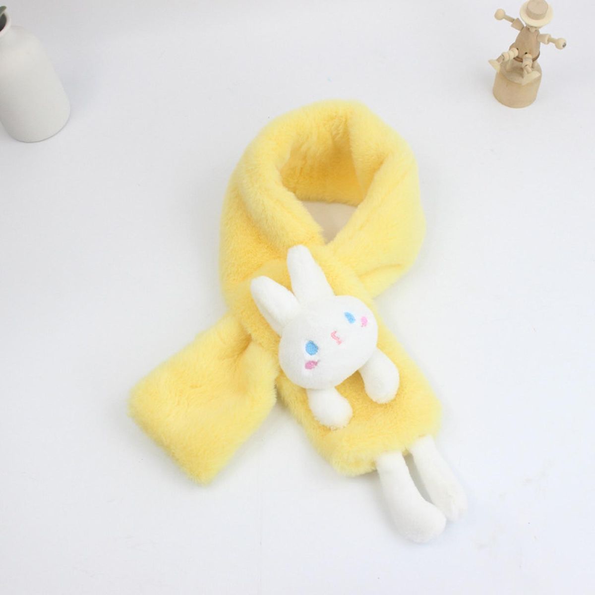 Kids Scarf Windproof Cross Kids Thermal Scarf