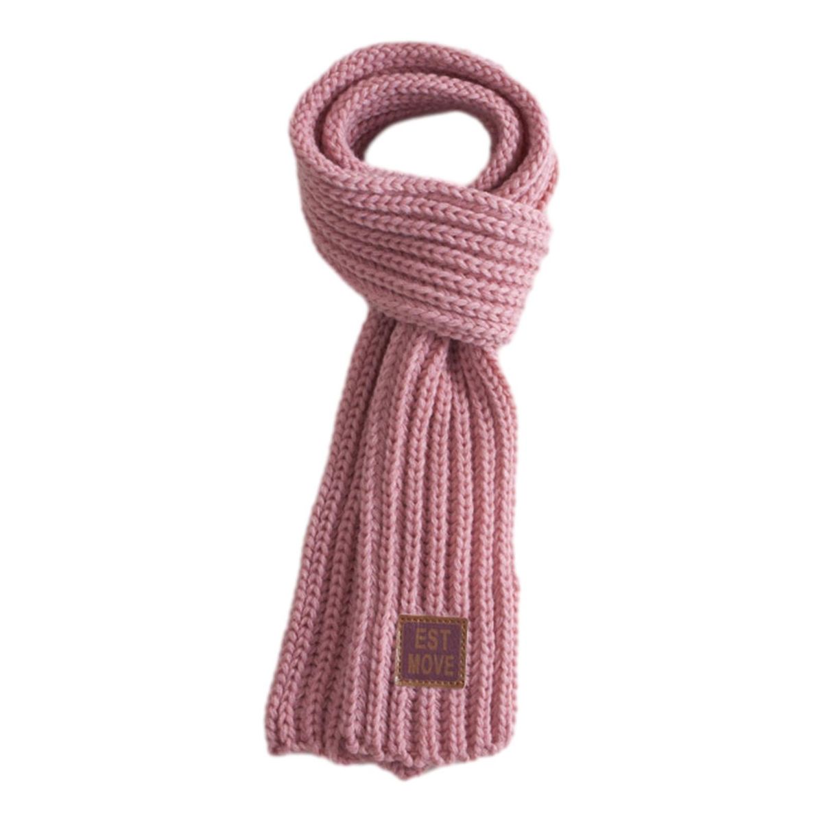 Children Winter Accessories Cozykidz Knitted Neck Wrap Soft for Babies Pink