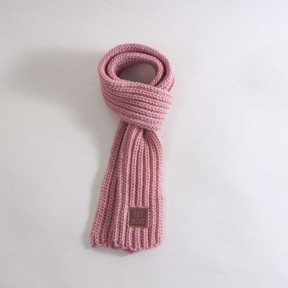 Children Winter Accessories Cozykidz Knitted Neck Wrap Soft for Babies Pink
