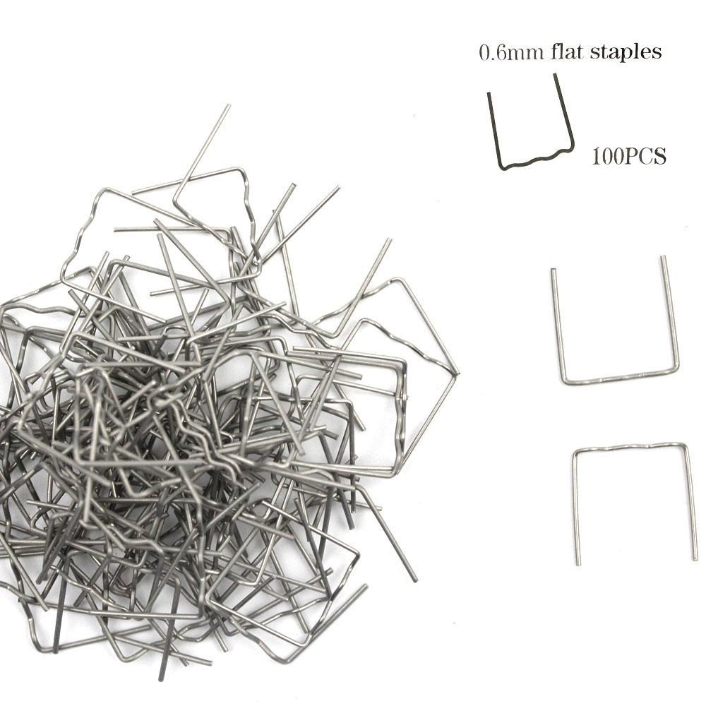 600Pcs Stainless Steel 0.8mm/0.6mm Hot for Plastic Stapler