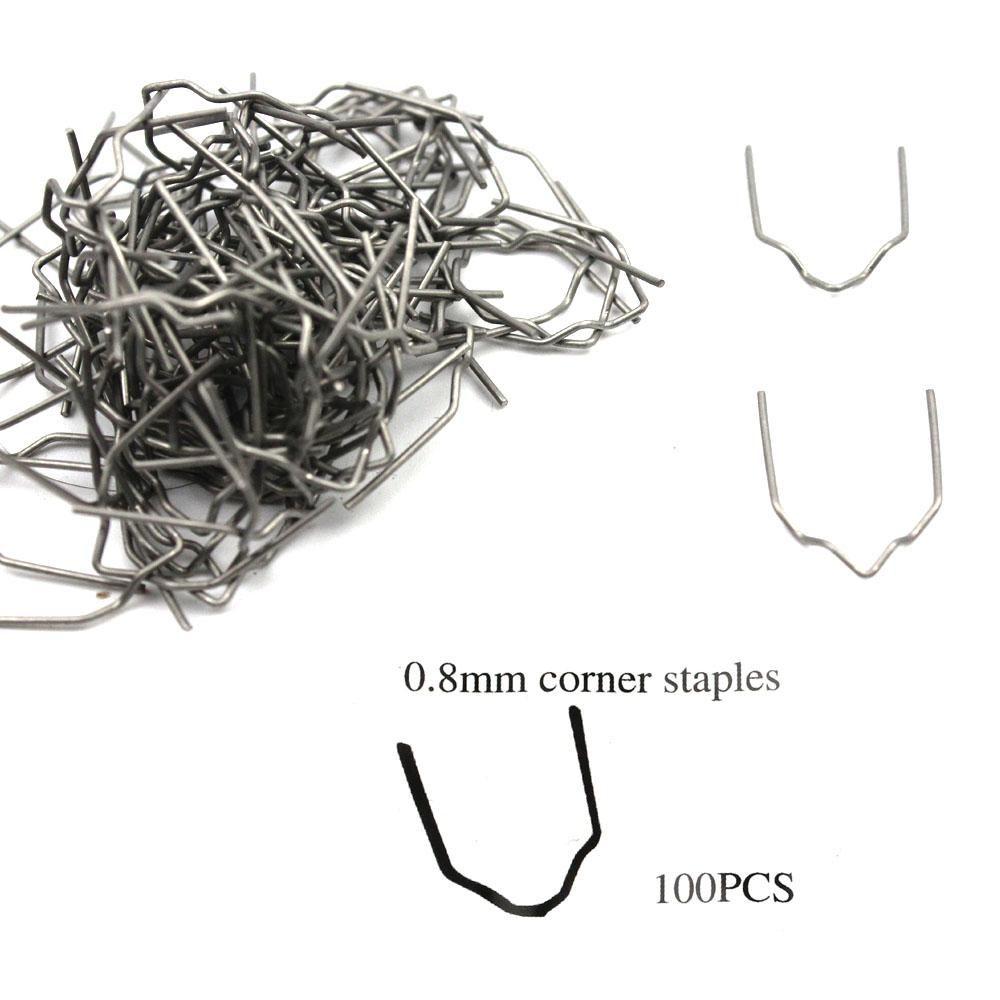600Pcs Stainless Steel 0.8mm/0.6mm Hot for Plastic Stapler