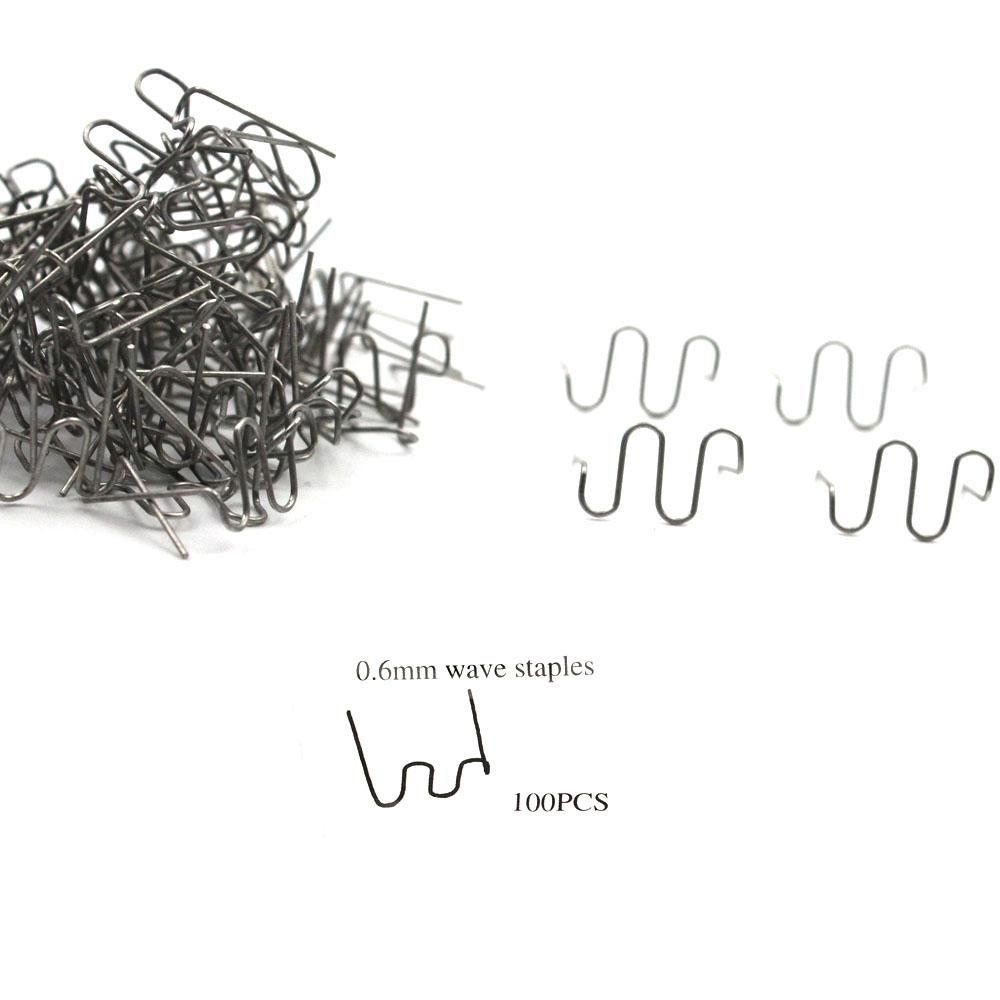 600Pcs Stainless Steel 0.8mm/0.6mm Hot for Plastic Stapler