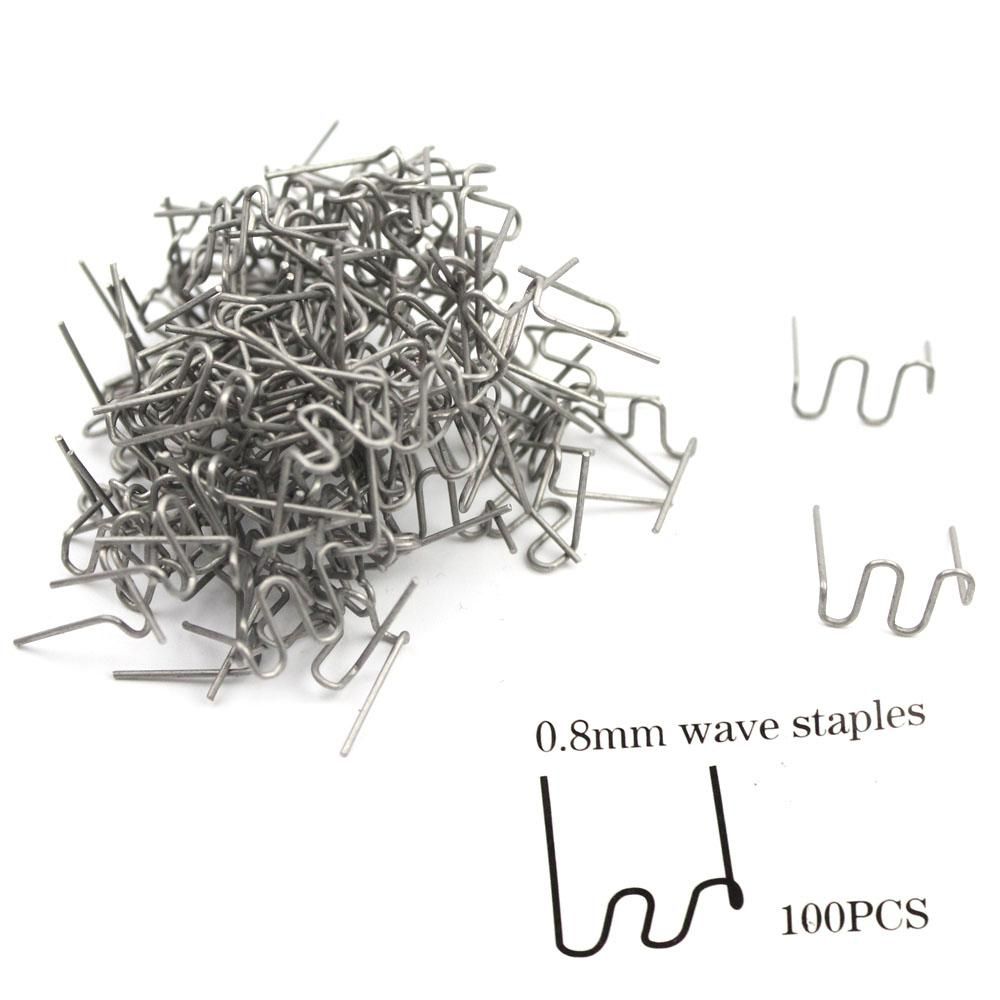 600Pcs Stainless Steel 0.8mm/0.6mm Hot for Plastic Stapler