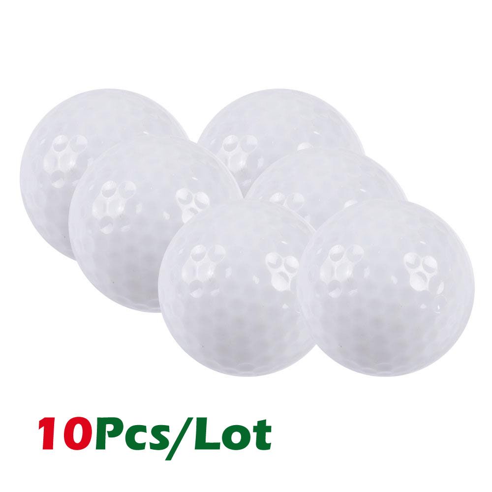 10pcs/lot Night Golf Balls Luminous Light Up Golf Balls