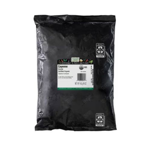Organic Ground Cayenne 453G 16Oz