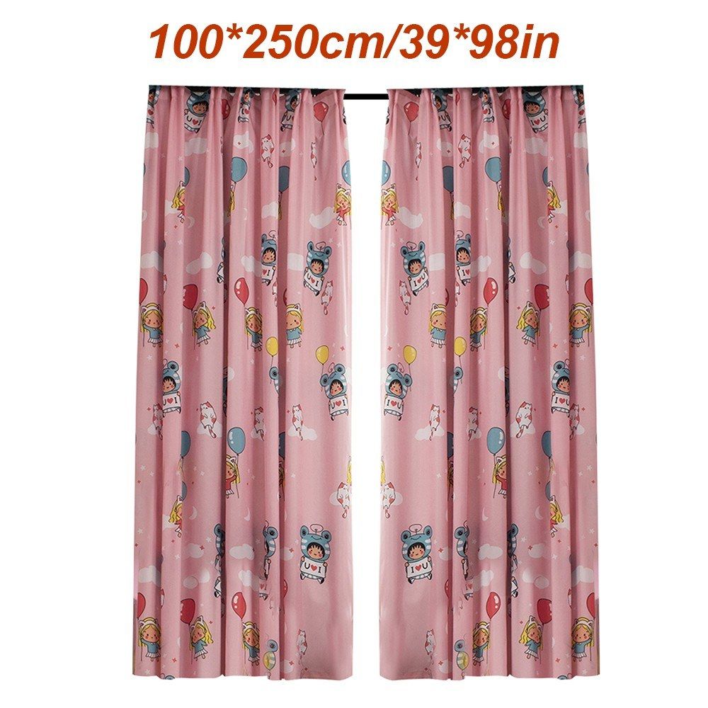 Semi Blackout Curtains For Bedroom Thermal Insulated Printed