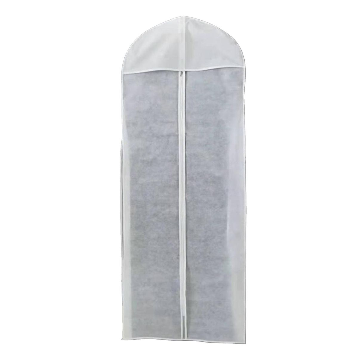 Dress Storage Bag Long Garment Wedding Dress Protector Cover White
