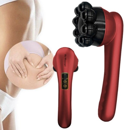 Multifunctional Magnetic Heat Massager - Red