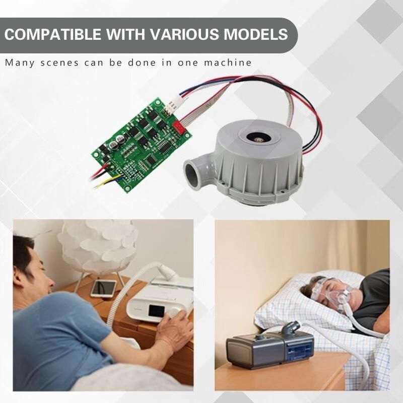 Household and medical ventilator motor turbine blower