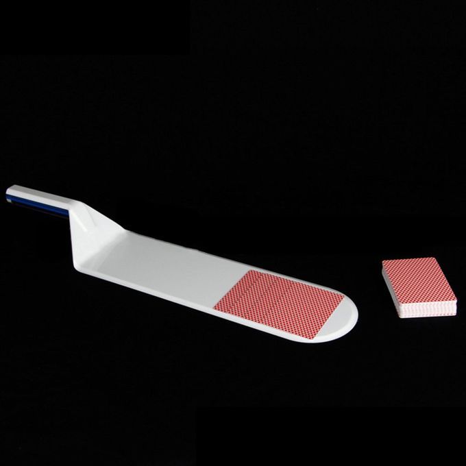 1 Piece Poker Shovel Acrylic Smooth Portable Card Dispenser For Texas