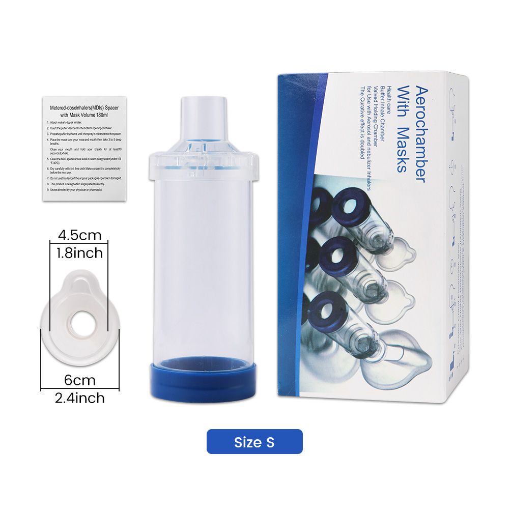 Children Adult Inhalator Spacer Drum Suction Spacer Device