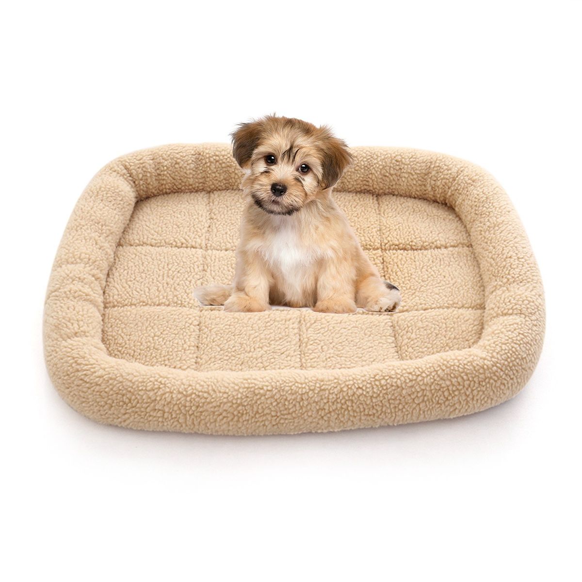 Waterproof Fleece Pet Bed Winter Warm Dog Bed Cat Bed Mat