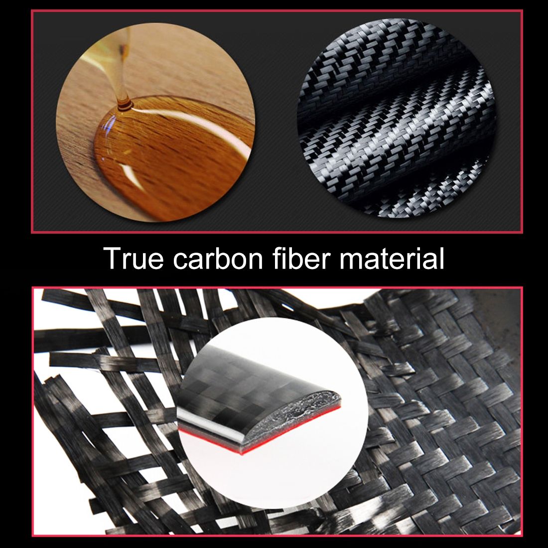 Carbon Fiber Car Wheel Hub Decorative Sticker For Porschean