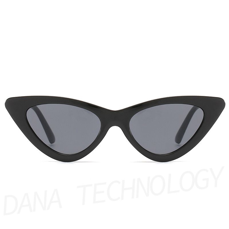 FG09 Sexy Ladies Cat Eye Vintage Sun Glasses - Black