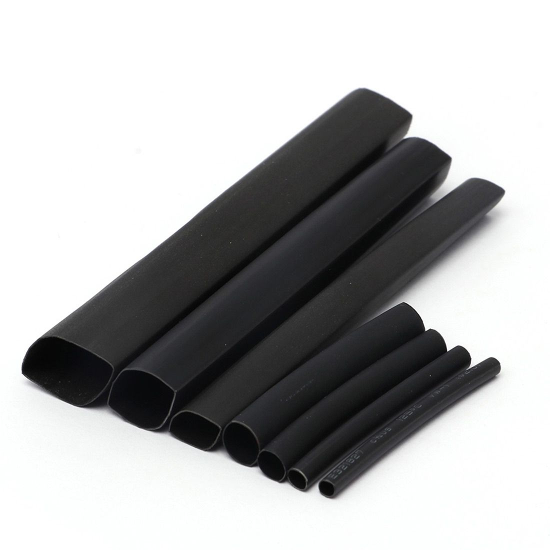 129 PCS / Box Waterproof High Toughness Oxidation Resistance Seal Heat-shrinkable Butt Wire Tube