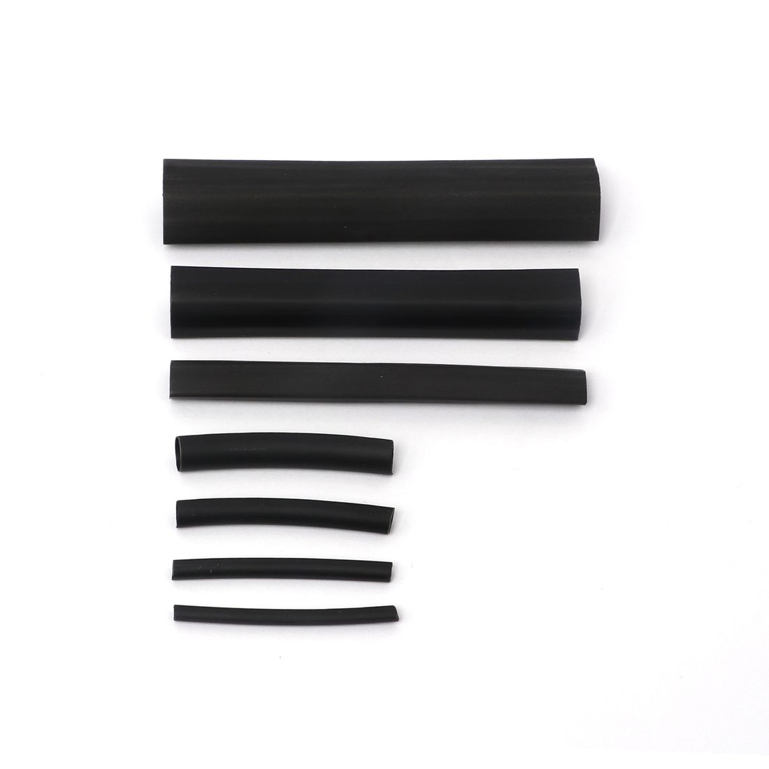 129 PCS / Box Waterproof High Toughness Oxidation Resistance Seal Heat-shrinkable Butt Wire Tube