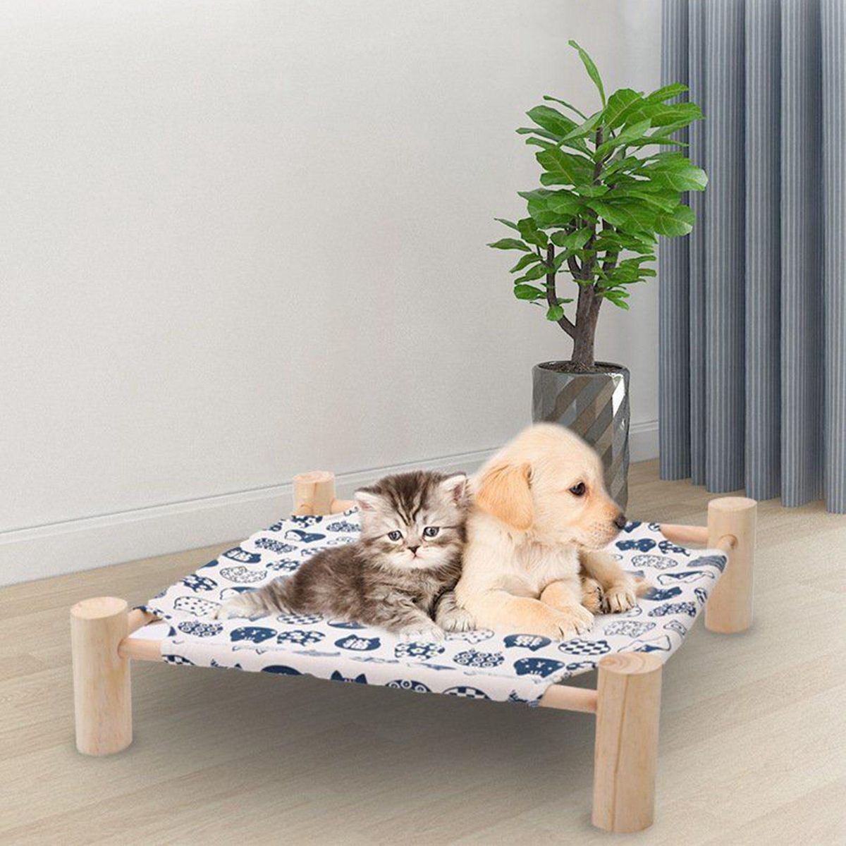 Pet Cot Bed for Cat Dog Summer Kitty Puppy Nest Bed Durable