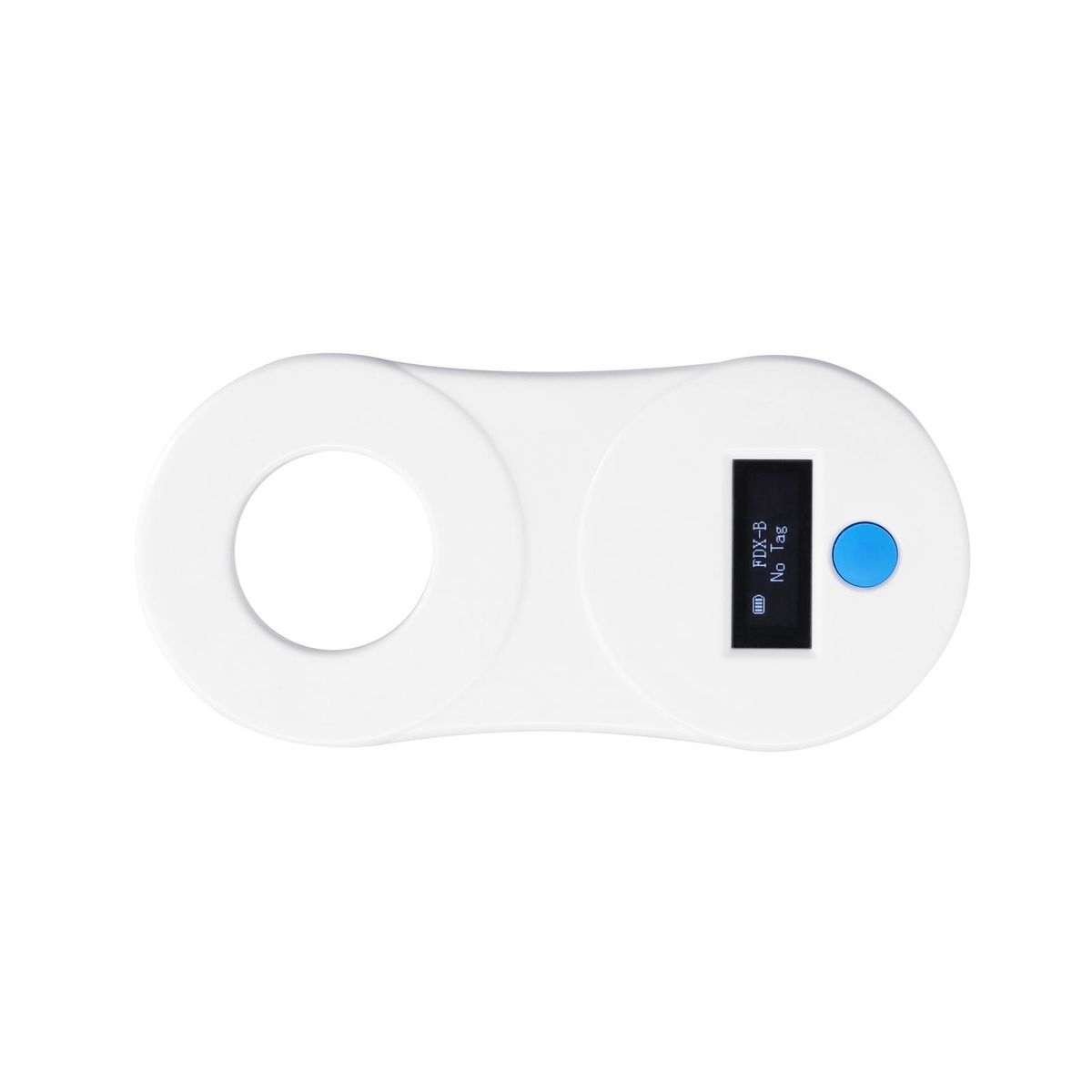 134.2KHz Animal Chip Scanner Handheld Portable Animal Chip Scanning Tool Poultry Pet Management Chip Scanner OLED Display for Chicken Duck Cats Dog Animal Identification