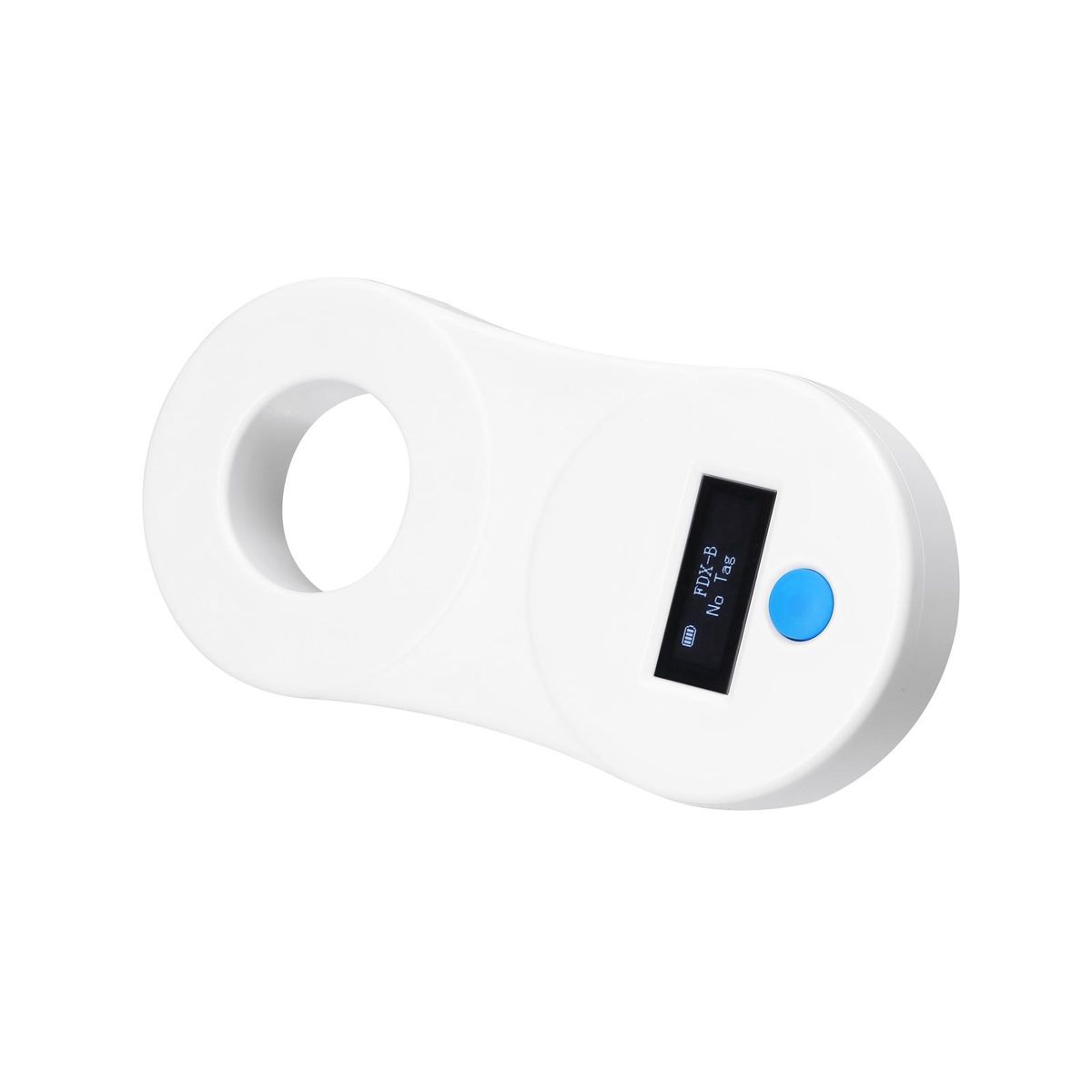 134.2KHz Animal Chip Scanner Handheld Portable Animal Chip Scanning Tool Poultry Pet Management Chip Scanner OLED Display for Chicken Duck Cats Dog Animal Identification