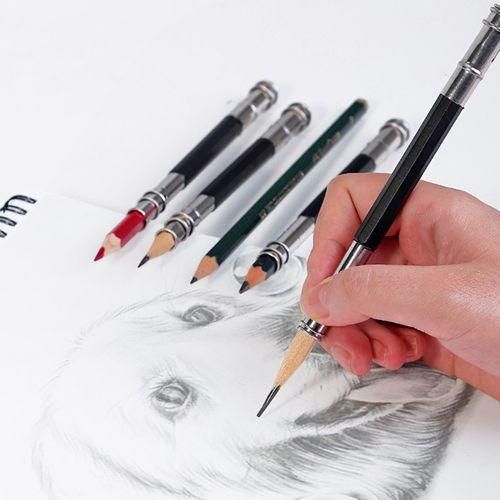 10PCS Pencil Extender Holder Adjustable Pencil