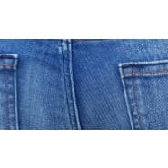 Ladies Stretchy Bumshort- Blue