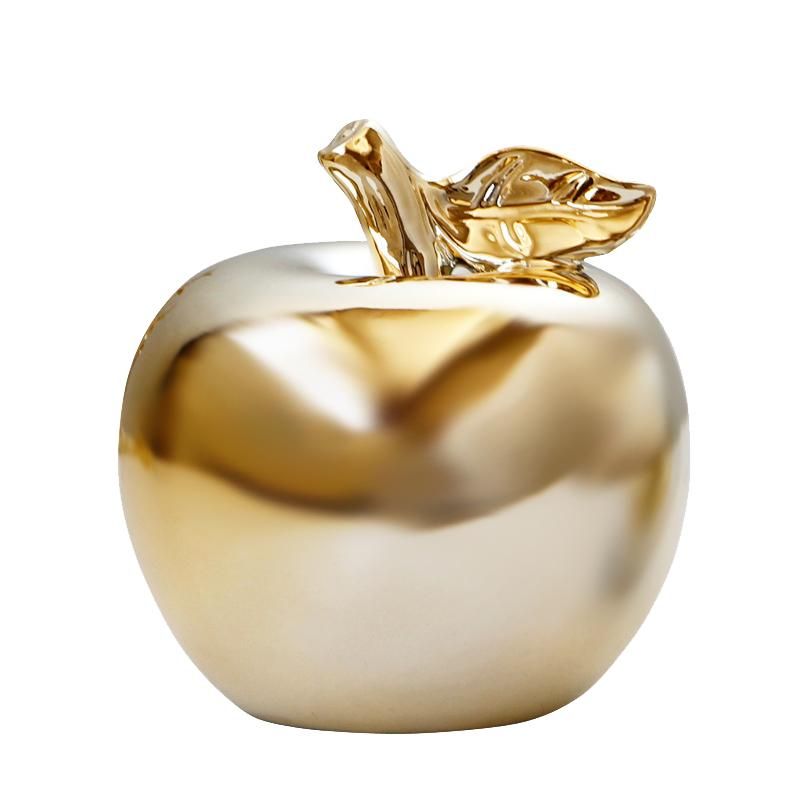 Ceramic Ornaments Props -Golden
