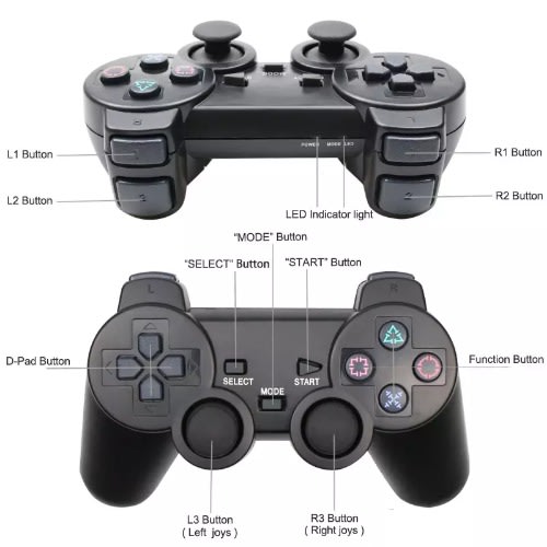 Ps 2 Wireless Controller - 2.4g Wireless Controller 2.4g Joystick Gamepad With Receiver - 3 In 1