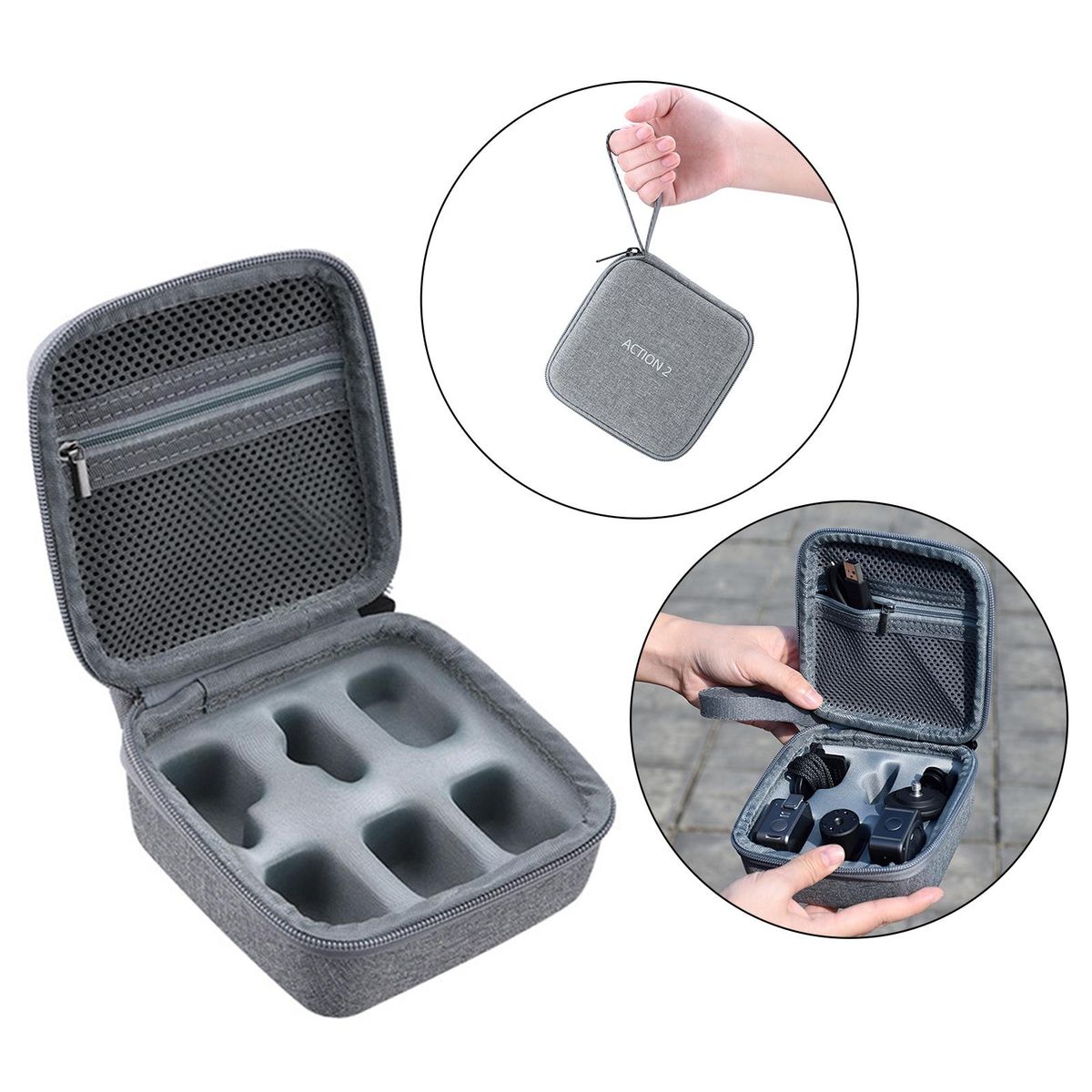 Storage Bag Shock Absorber Travel Case Accessories For