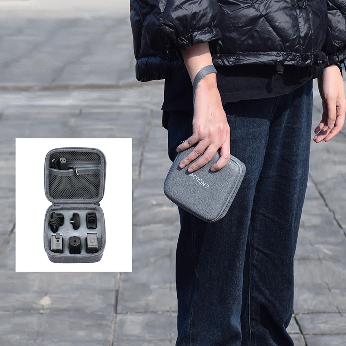 Storage Bag Shock Absorber Travel Case Accessories For