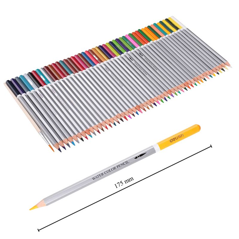 Deli High Quality 24/36/48 Colors Professional Watercolor