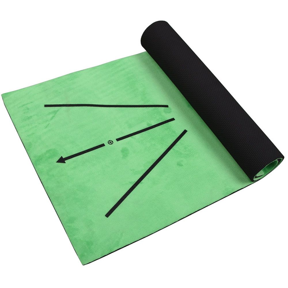 Golf Hitting Mat For Swing Detection Batting Portable Golf