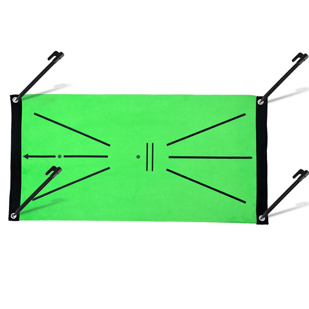 Golf Hitting Mat For Swing Detection Batting Portable Golf