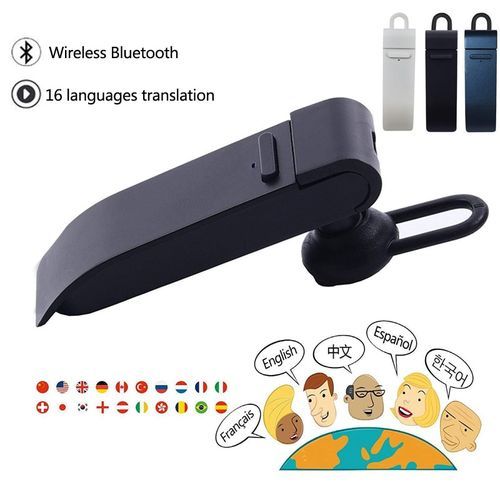 Mini   Translator Earphone Smart 16 Languages Instant Translate Headphone Mobile Phone Headset Voice Translator DJLAB