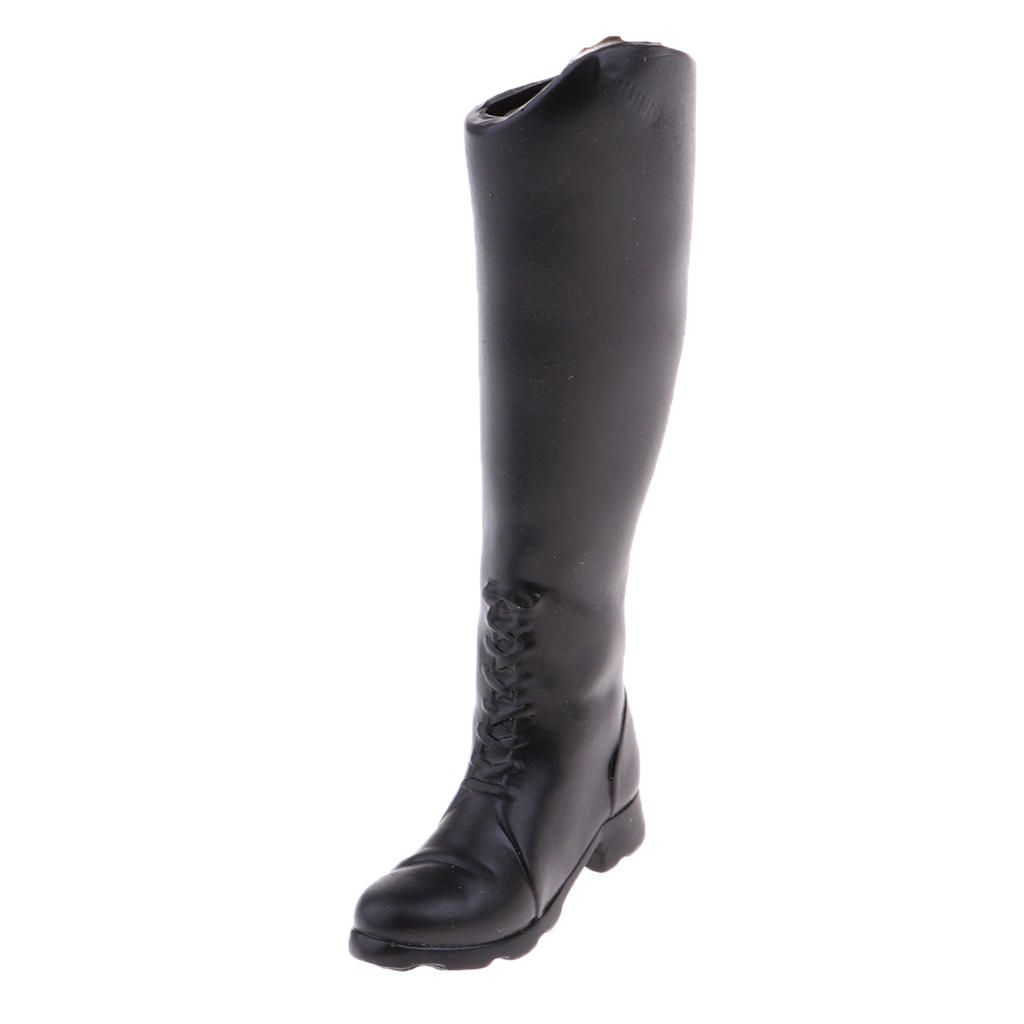 1/6 Long Heel Black Boots For 12'' Action Female Figure FS-33 FS-33