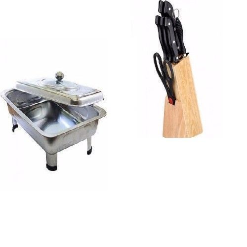 Knife Set And Chaffing Dish